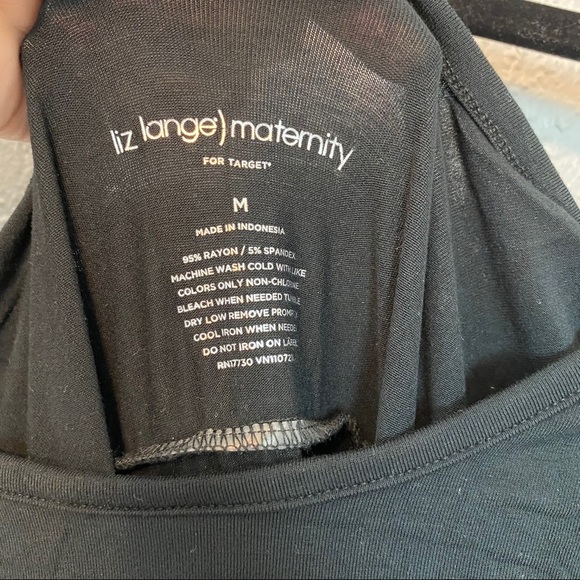 LIZ LANGE MATERNITY DRESS BELT+SCRUNCHING {Medium} - Picture 11 of 11